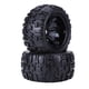 thumbnail image 1 of Accesorio para coche RC, 4 piezas/juego de neumáticos de goma, neumáticos para cubo de coche RC, neumáticos para camiones RC, durabilidad mejorada, 1 of 14
