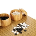 thumbnail image 4 of Portable Go Set Wood Go Board Game Set Go Chess Game with Storage Box Classic Chinese Strategy Board Game, 4 of 7