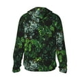 thumbnail image 3 of Fotbe Lush Foliage Green Plant Men's Women's UPF 50+ Sun Protection Jacket Hooded Cooling Shirt with Pockets Hiking Outdoor Performance-3X-Large, 3 of 9