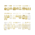 thumbnail image 2 of 54 Pares de Aretes Para Mujer Belug Dorado, 2 of 5