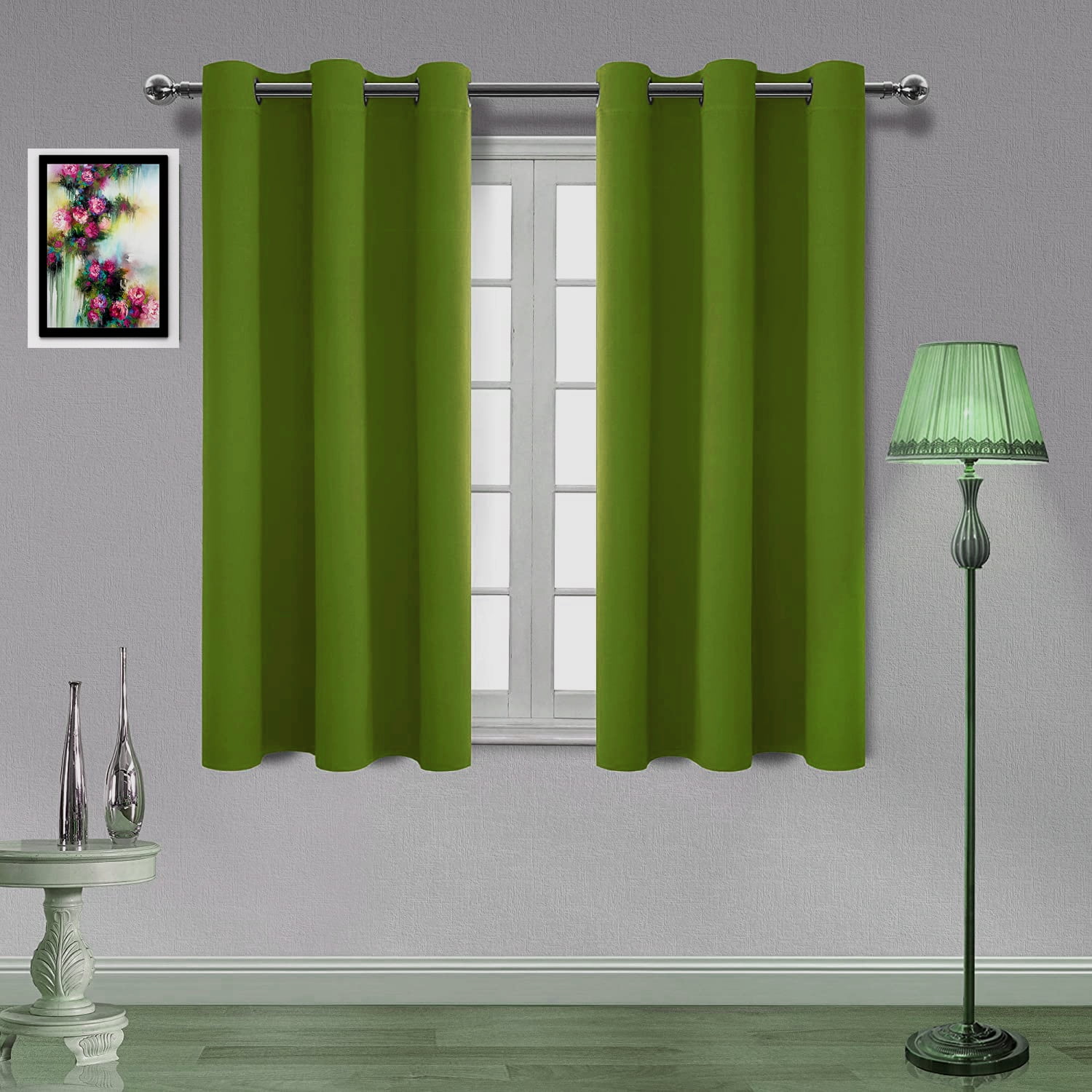 MDS Blackout Curtains for Living Room and Bedroom Thermal Insulated