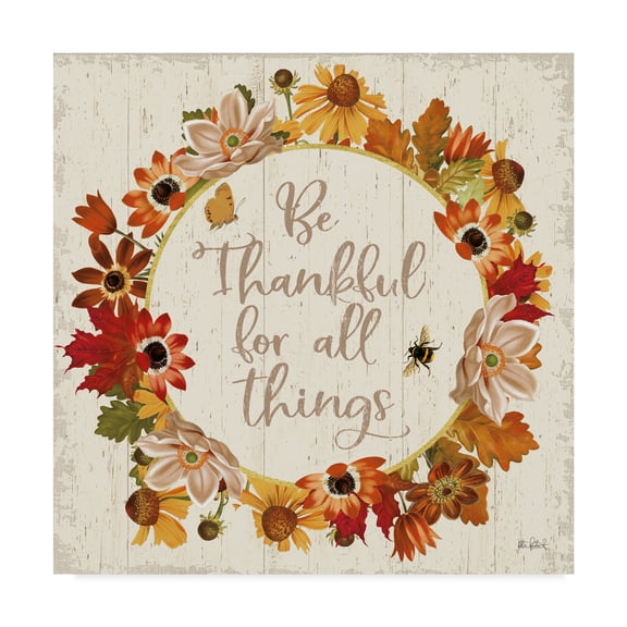 Trademark Fine Art 'Fall Garden IV' Canvas Art by Katie Pertiet