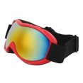 thumbnail image 1 of Gafas de nieve antivaho de doble capa, con protección UV y resistentes al viento para deportes de invierno extremos Gafas de esquí rojas, 1 of 8