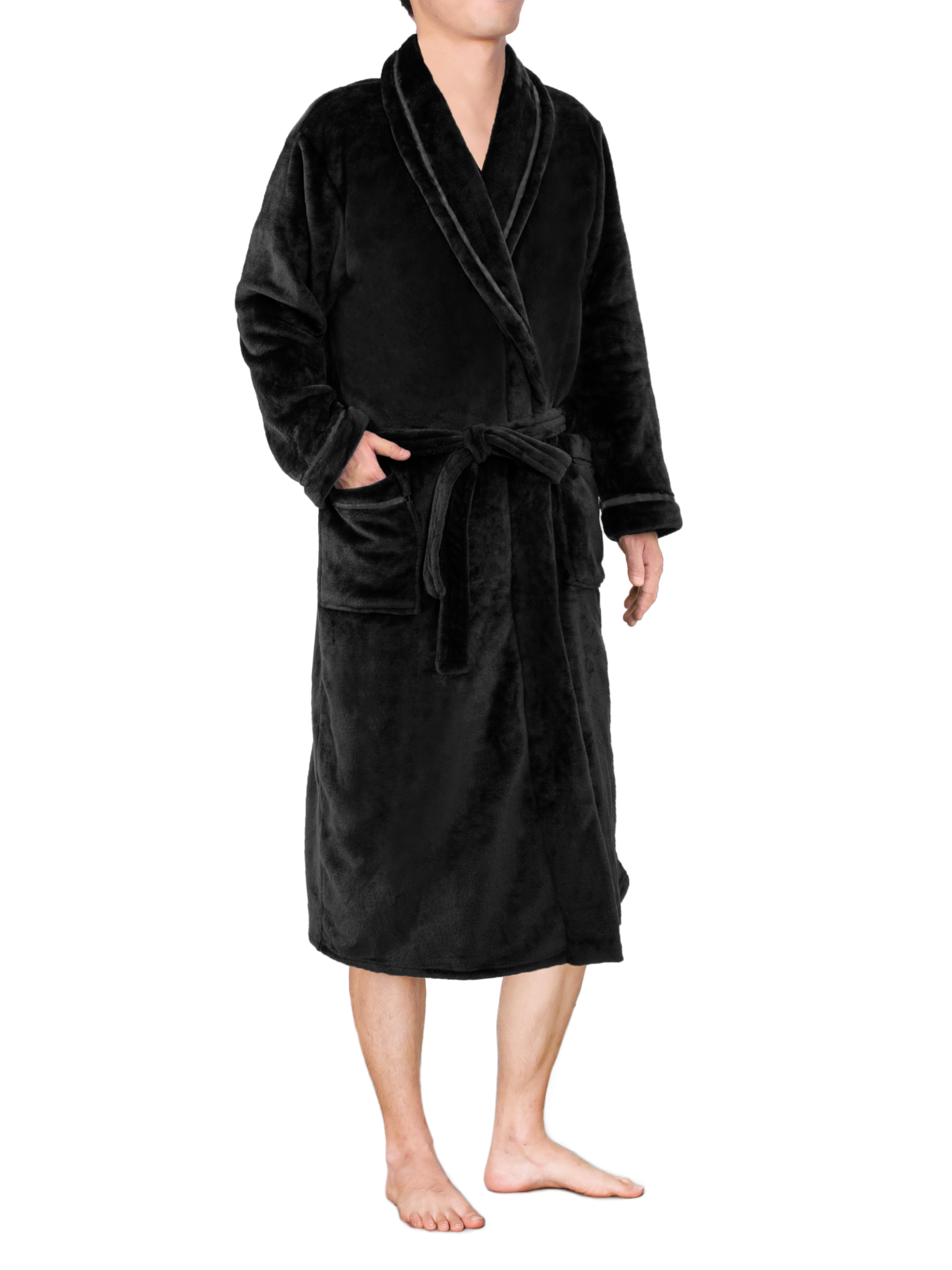 overdrivelse Procent lov PAVILIA Mens Soft Plush Robe | Flannel Fleece Plaid Red Robes for Men,  Fuzzy Spa Bathrobe with Shawl Collar and Pockets (Buffalo Check Red) -  Walmart.com