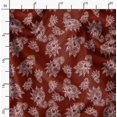 thumbnail image 2 of Soimoi Red polyester Crepe Fabric Paisleys Paisley Print Fabric by the Yard 52 Inch Wide, 2 of 6