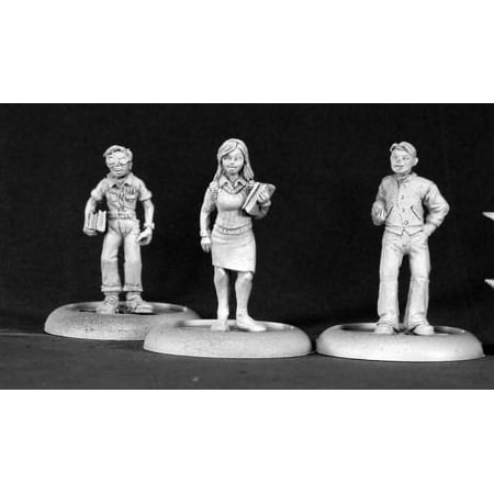 Reaper Miniatures Townsfolk: Jock, Chick, Nerd #50090 Chronoscope Mini Figure