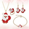 thumbnail image 2 of Toyvian Holiday Sets for Women Christmas Necklace Earrings Bracelet Alloy 4-Pcs, 2 of 8