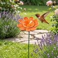 thumbnail image 5 of Ceramic Flower Pollinator Waterer Butterfly Feeder Garden Yard Decor Outdoor Watering Station for Bees Butterflies Hummingbirds, 5 of 6