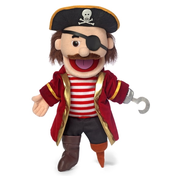 14" Pirate w/ Peg Leg Puppet