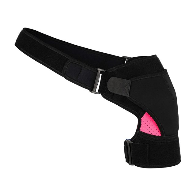 CSChome Shoulder Support Brace Shoulder Brace Adjustable Soft Breathable Universal Design Pain Relief Shoulder Support Brace Sleeve Wrap