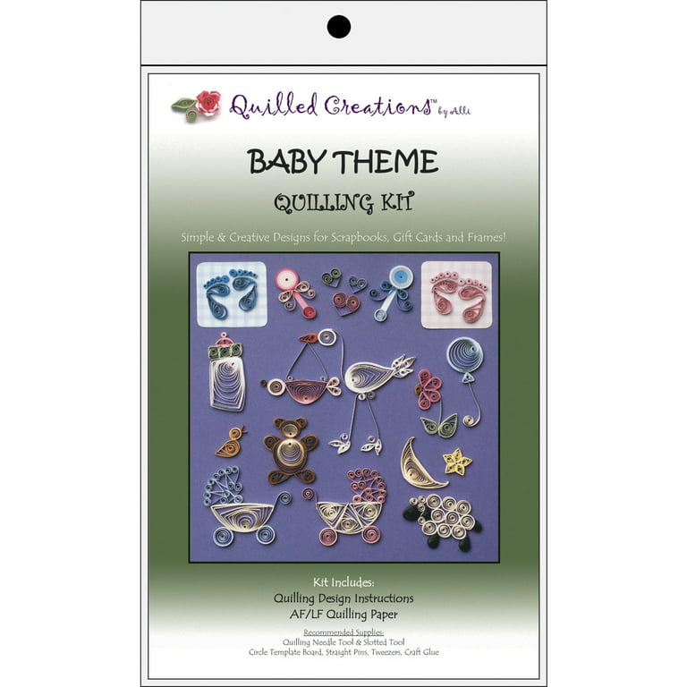 Baby Theme Quilling Kit - Paper Craft Kits at Weekend Kits