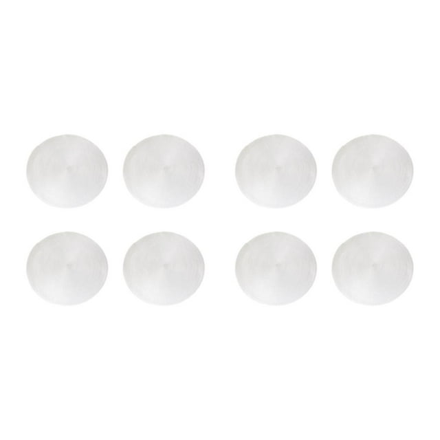 Guardoinrt 4pcs/set Durable Table Mat Stain-resistant And Environmentally Friendly Kitchen Essential Placemats For Dinner Table PP white 2Set