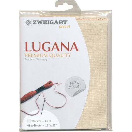 - Zweigart Lugana Premium Quality Evenweave 25 Count 19
