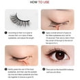 thumbnail image 3 of Nvzi-a 1 Pairs Wispy Mink Lashes Fluffy Eye Lashes Natural Look 8D Volume Fake Eyelashes，G206, 3 of 3