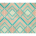 thumbnail image 4 of oneOone Cotton Flex Fabric Diamond Geometric Printed Fabric 1 Yard 40 Inches Wide, 4 of 4