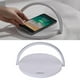 thumbnail image 2 of Cargador inalámbrico rápido de 10 W con lámpara de noche para iPhone 11, XR y X 8 el color blanco, 2 of 9