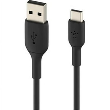 BOOSTCHARGE USB-C to USB-A Cable - 6.56 ft. - Black