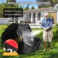 thumbnail image 7 of IC ICLOVER Zero-Turn Mower Cover, Heavy Duty 600D Riding Lawn Mower Covers, Waterproof Universal Fit with Storage Bag, Tractor Cover Up to 60" Decks, 7 of 7