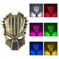 thumbnail image 2 of Cara De Halloween Led Horror Scary Evil Full Head Face Cover Para Accesorios De Cosplay Inevent HA040860-02, 2 of 6