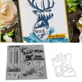 thumbnail image 1 of Stampsfor Crafts,Sellos transparentes Juego de sellos transparentes reciclables Sellos transparentes Durabilidad probada en el tiempo, 1 of 9