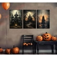 thumbnail image 3 of Vintage Gothic Canvas Wall Art Dark Academia Pictures Wall Decor Spooky Dark Rose Posters Prints Paintings for Bedroom Living Room Artwork Home Decoration Unframed, 3 of 6