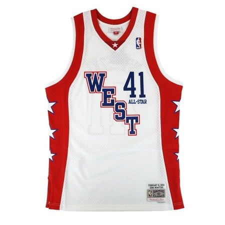 Dirk Nowitzki 2004 NBA All Star East Mitchell & Ness Swingman White Jersey (Best Nba All Star Jerseys)