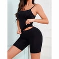 thumbnail image 6 of qelini Spaghetti Strap Camisole Tank Top Plus Size Tummy Control Body Shaper Two Piece Set Casual Shapewear, 6 of 6