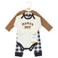 thumbnail image 2 of Hudson Baby 2 Cotton Long Sleeve Bodysuits and Pant Set, Preemie - 24 Months, 2 of 5