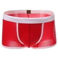 thumbnail image 2 of Calzoncillos de grande con estampado Ropa interior con bolsa abultada Lencería para hombres SM SunniMix Ropa interior masculina, 2 of 8