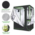 thumbnail image 4 of Yescom 60"x48"x80" 2in1 Grow Tent Reflective Mylar Hydroponic Plant Indoor 5x4', 4 of 12