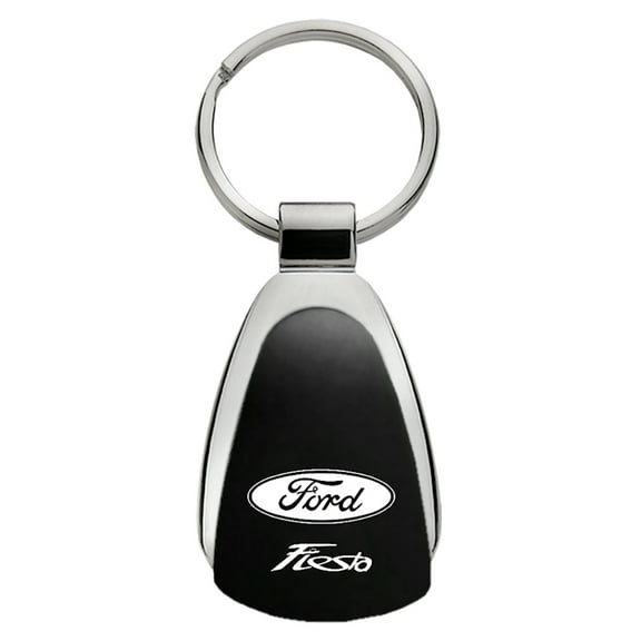 Au-TOMOTIVE GOLD Fiesta Black Teardrop Key Fob