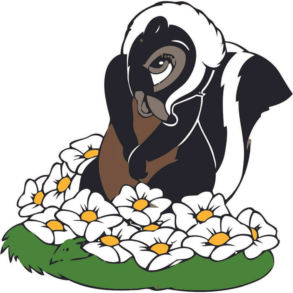 Happy Cute Skunk Skunks Bambi Cartoon Characters TV Show Toddler