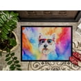 thumbnail image 3 of Carolines Treasures DAC2573JMAT 0.15 x 24 x 36 in. Westie Hippie Dawg Indoor or Outdoor Mat, 3 of 6