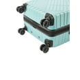 thumbnail image 4 of Kensie 3 Pc. Hardside Expandable Luggage Set, Teal, 4 of 10