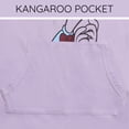 thumbnail image 6 of Disney Inside Out Men's Jersey Hooded Long Sleeve Tee Fear Purple, 6 of 6