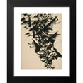 thumbnail image 2 of Johannes Molzahn 14x18 Black Modern Framed Museum Art Print Titled - Case (Fall) (1919), 2 of 5