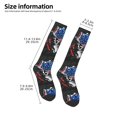 thumbnail image 5 of Balery Largemouth Bass Fish In Usa Fun Novelty Socks Men'S Women'S Crew Socks Funny Crazy Novelty Socks Quirky And Cool Socks, 5 of 9