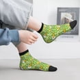 thumbnail image 2 of Fuzoiu Cartoon Duck Print Adult Socks, Crew Moisture-wicking Socks, Unisex Cushion Crew Socks,Casual Sports Ankle Socks, 2 of 7