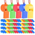 thumbnail image 1 of Silbatos de plástico WSYUB para entrenamiento deportivo con cordón para niños, 72 unidades, 1 of 7