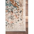 thumbnail image 4 of nuLOOM Tapis de Sol Cecil Vintage Floral, 4' x 6', Beige, 4 of 4