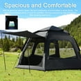 thumbnail image 6 of Eccomum Waterproof Instant Camping Tent - 2/3/4 Person Easy Quick Setup Dome Family Tents for Camping, Beach tent, 6 of 7
