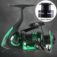 thumbnail image 2 of Fishing Reel Spinning Left/Right Hand Double Spool 5.2:1 Gear Ratio High Speed 1000-7000 Carp Reels Spinning Sea Fishing Reel ,Rigid Aluminum Skeletal Frame, 2 of 7