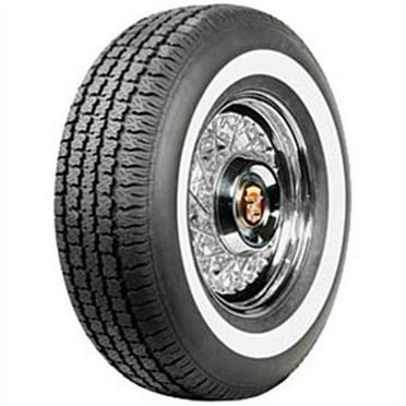 Coker Tire 546090 2.5 in. White Wall Tire for P225-75R14 Coker ...