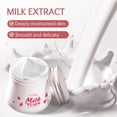 thumbnail image 5 of Crema hidratante, crema hidratante, crema facial Crema hidratante de leche y melocotón Crema hidratante Hidrata, nutre e ilumina el tono Crema facial de 80 g, 5 of 5
