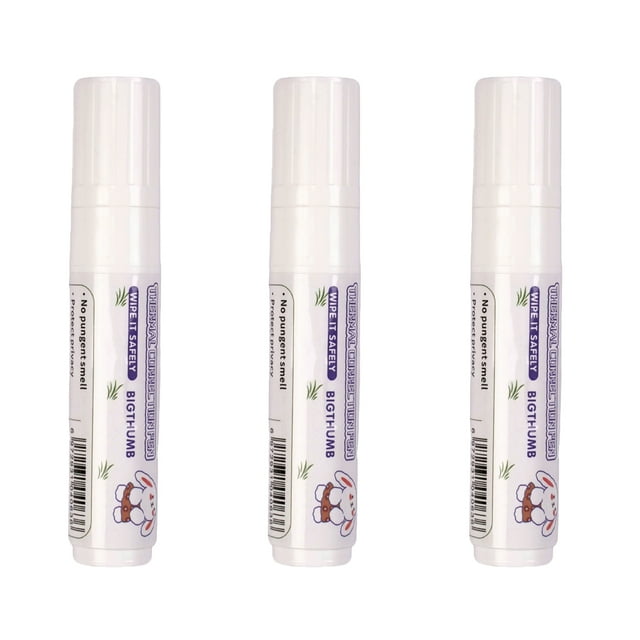Large Size Thermal Paper Correction Pen - Privacy Protection Marker for Covering Personal Information on Express Labels, Single Unit Pack