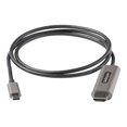 thumbnail image 2 of StarTech.com 3ft (1m) USB C to HDMI Cable 4K 60Hz with HDR10, Ultra HD USB Type-C to 4K HDMI 2.0b Video Adapter Cable, USB-C to HDMI HDR Monitor/Display Converter, DP 1.4 Alt Mode HBR3 - Thunderbolt 3 Compatible (CDP2HDMM1MH) - Adapter cable - 24 pin USB-C male to HDMI male - 3.3 ft - black - 4K support, active, 2 of 4