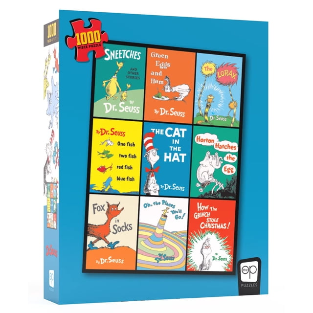 Rompecabezas USAPOLY Dr. Seuss 1000 piezas 48 x 69 cm