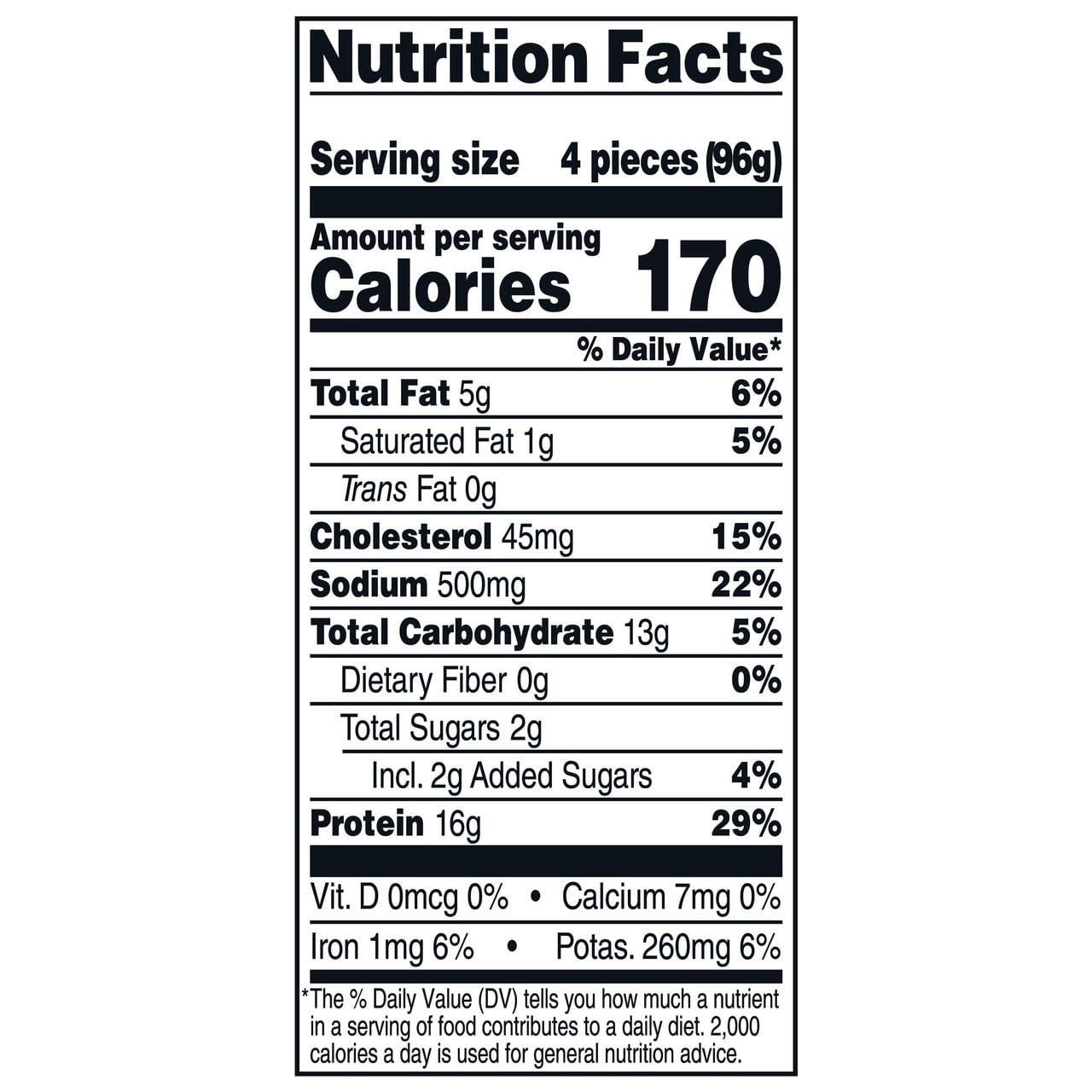 Soules Kitchen, Frozen, Fully Cooked Southern Style Chicken Breast Bites, Family Size, 24 oz