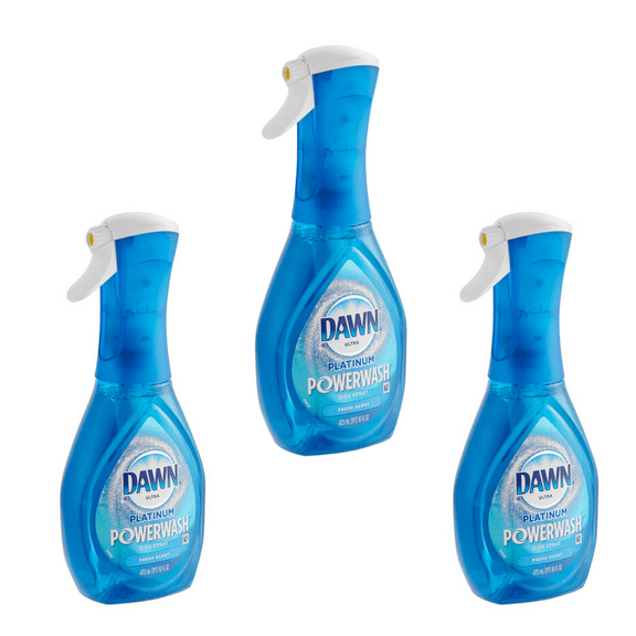 3 pack  bottles Dawn Dish Spray Liquid Original (16 oz x 3 )
