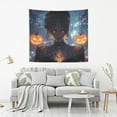 thumbnail image 2 of WOBOGO Halloween Queen Tapestry 90×60in Home Living Room Bedroom Wall Hanging Ornaments, 2 of 10